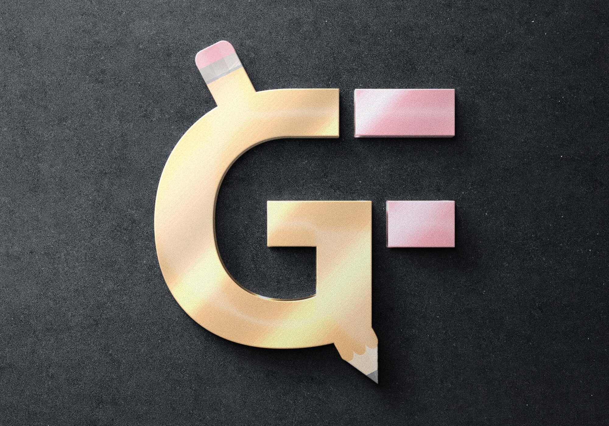 5 3D Wall Logo Mockup Free Download 5