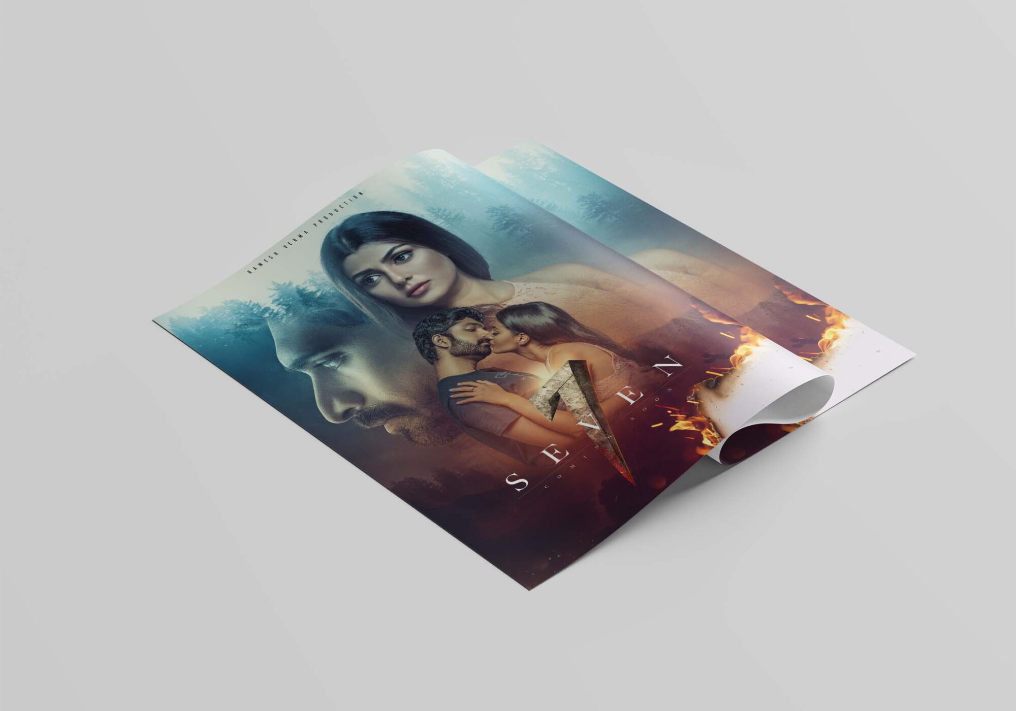 Cinema Poster Mockup Cinema Poster Mockup 2
