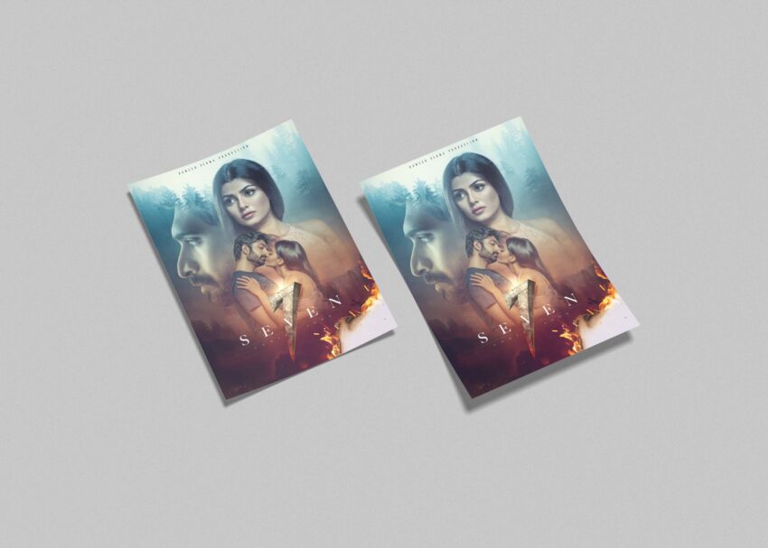 Cinema Poster Mockup Cinema Poster Mockup 3