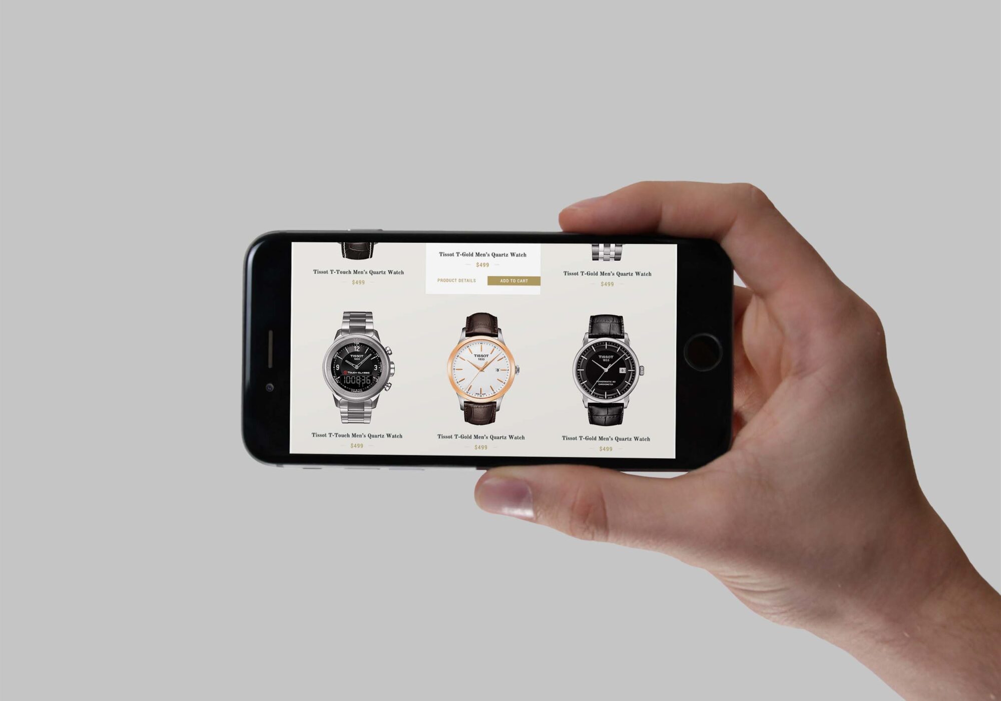 Hand Holding Iphone Mockup Free Hand Holding Iphone Horizontal Mockup 2