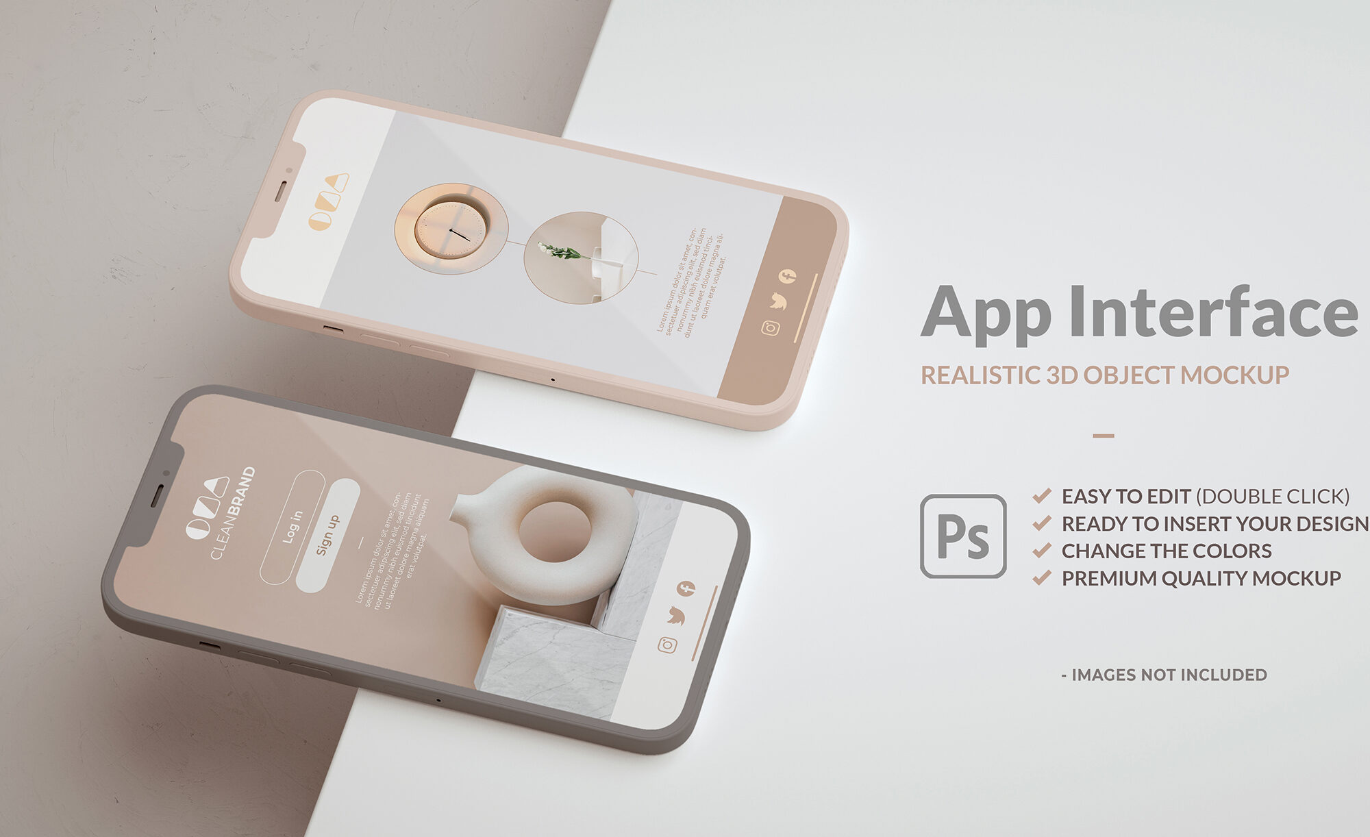 Mobile Application Presentation Mockup Mobile Application Presentation Mockup 1