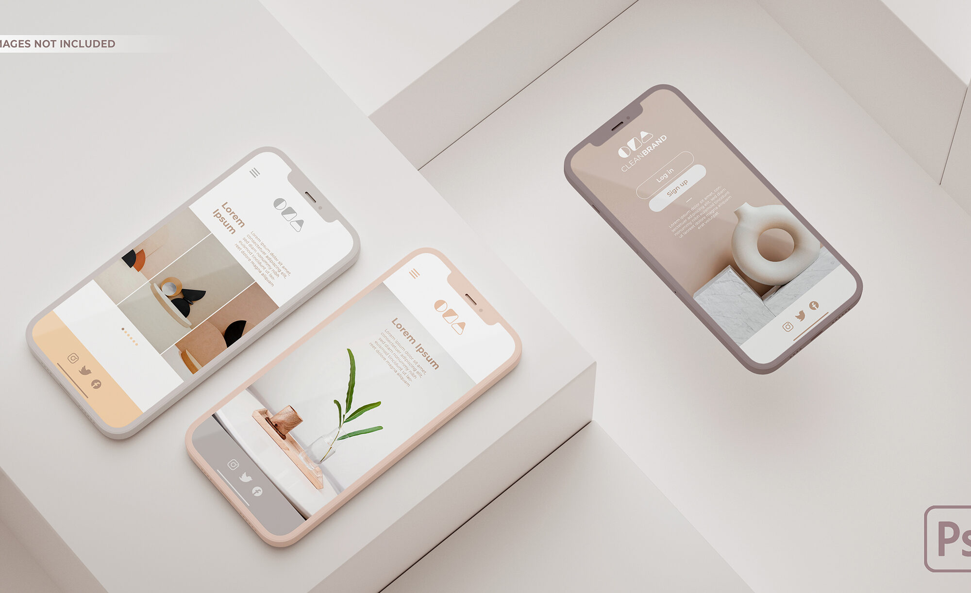 Mobile Application Presentation Mockup Mobile Application Presentation Mockup 4