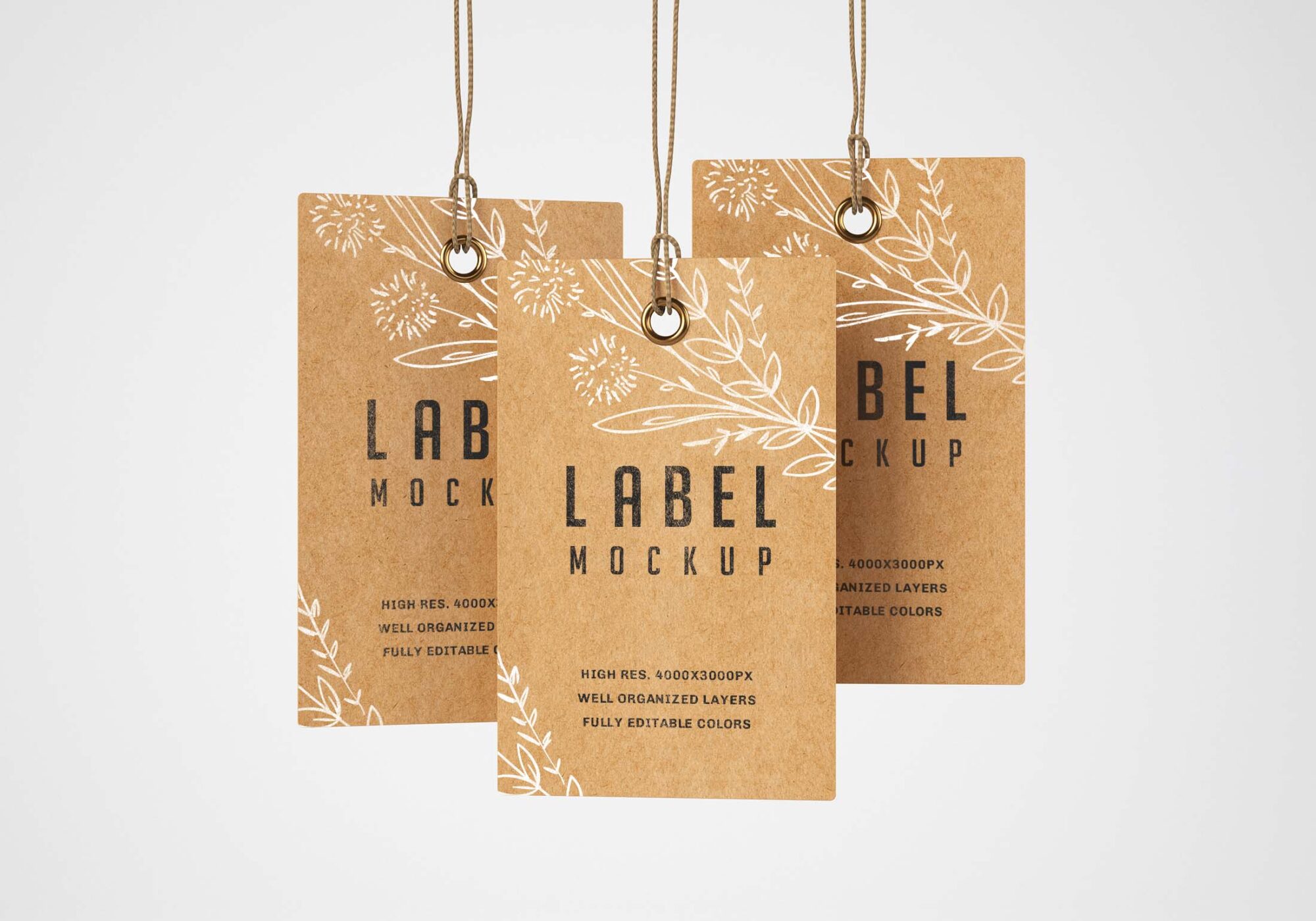 Tag Mockup Tag Mockup 2