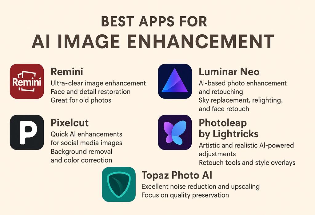 Best Apps for AI Image Enhancement and Studio Ghibli-Style Art: Why AirBrush Leads the Pack Best AI Image Enhancement Apps
