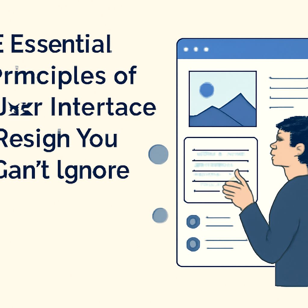 5 Essential Principles of User Interface Design You Can't Ignore featured 1750762297911