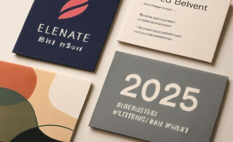 Blog business card design trends