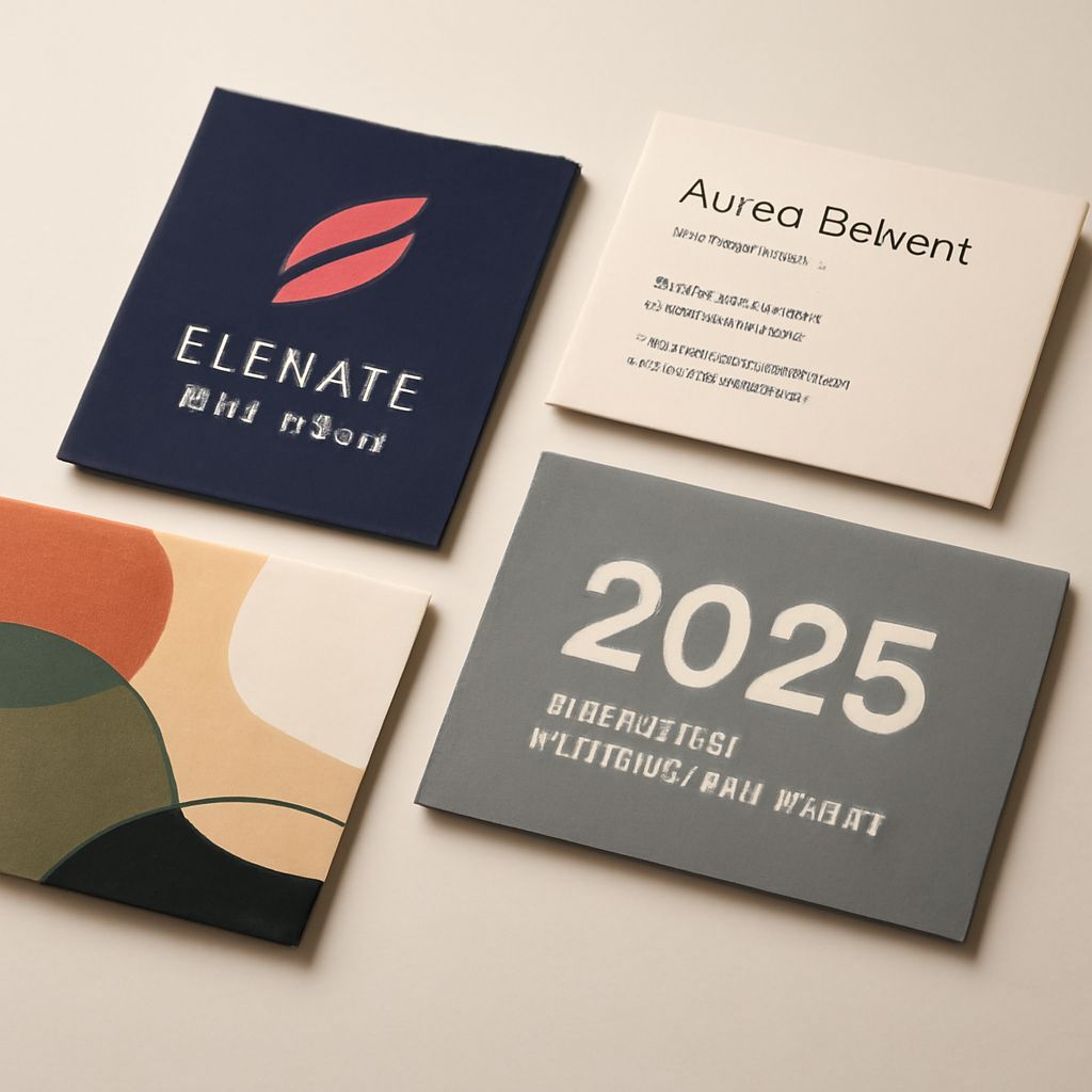 Elevate Your Image: Top Trends in Professional Business Card Design for 2025 business card design trends