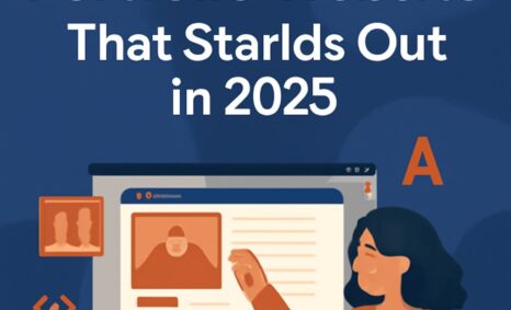 Blog craft portfolio website 2025