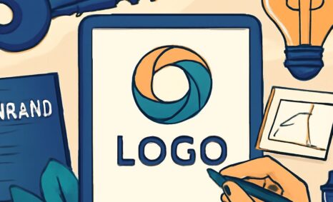 Blog creative logo design 2025