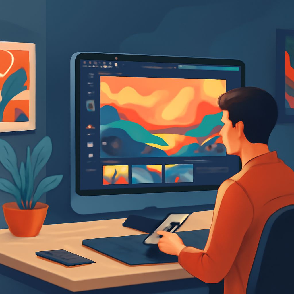 Unlocking Creativity: Midjourney's Impact on Graphic Design midjourney graphic design 2025 1