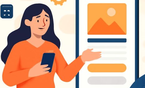 Blog mobile app ui design services