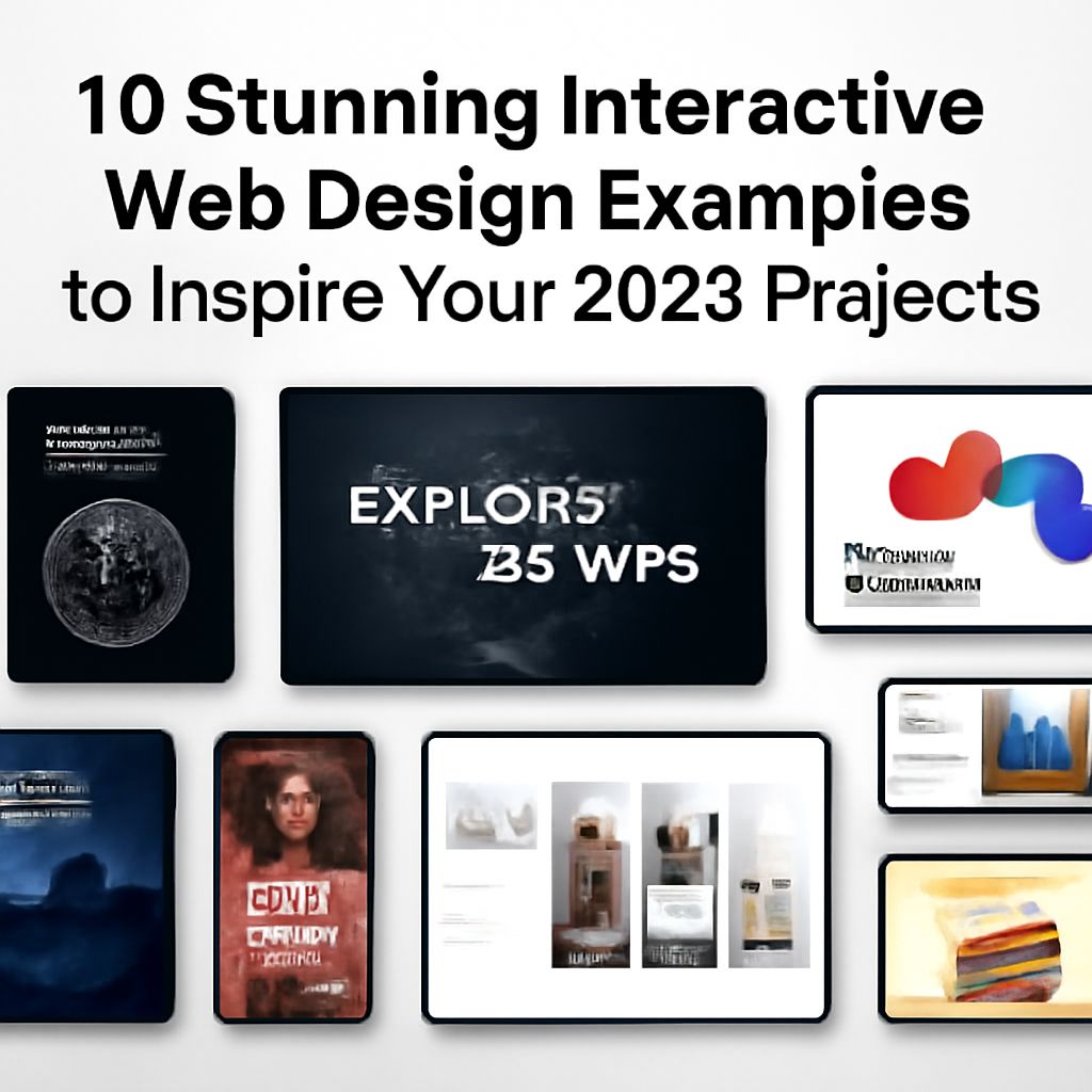 10 Stunning Interactive Web Design Examples for 2025 stunning interactive web design