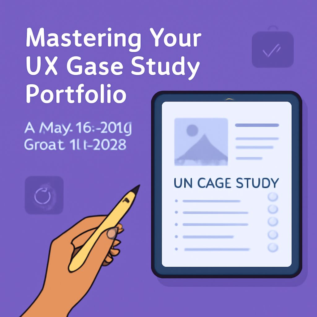 Mastering Your UX Case Study Portfolio ux case study portfolio