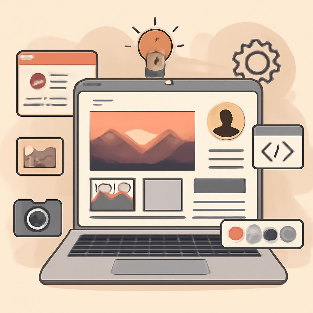 web design tips photographer