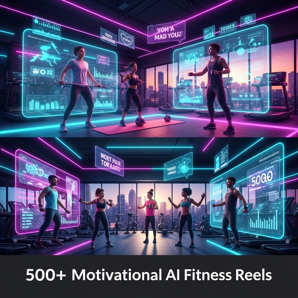 500+ fitness videos,