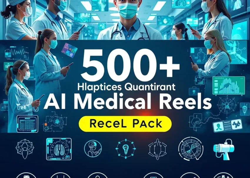 500+ High-Quality AI Medical Reels Pack AI medical reels,