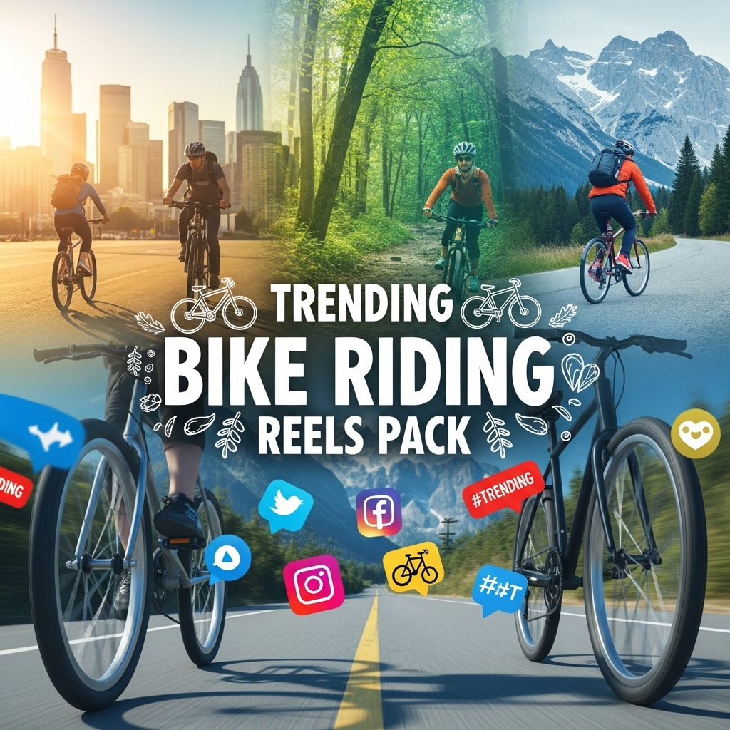 Trending Bike Riding Reels Pack
