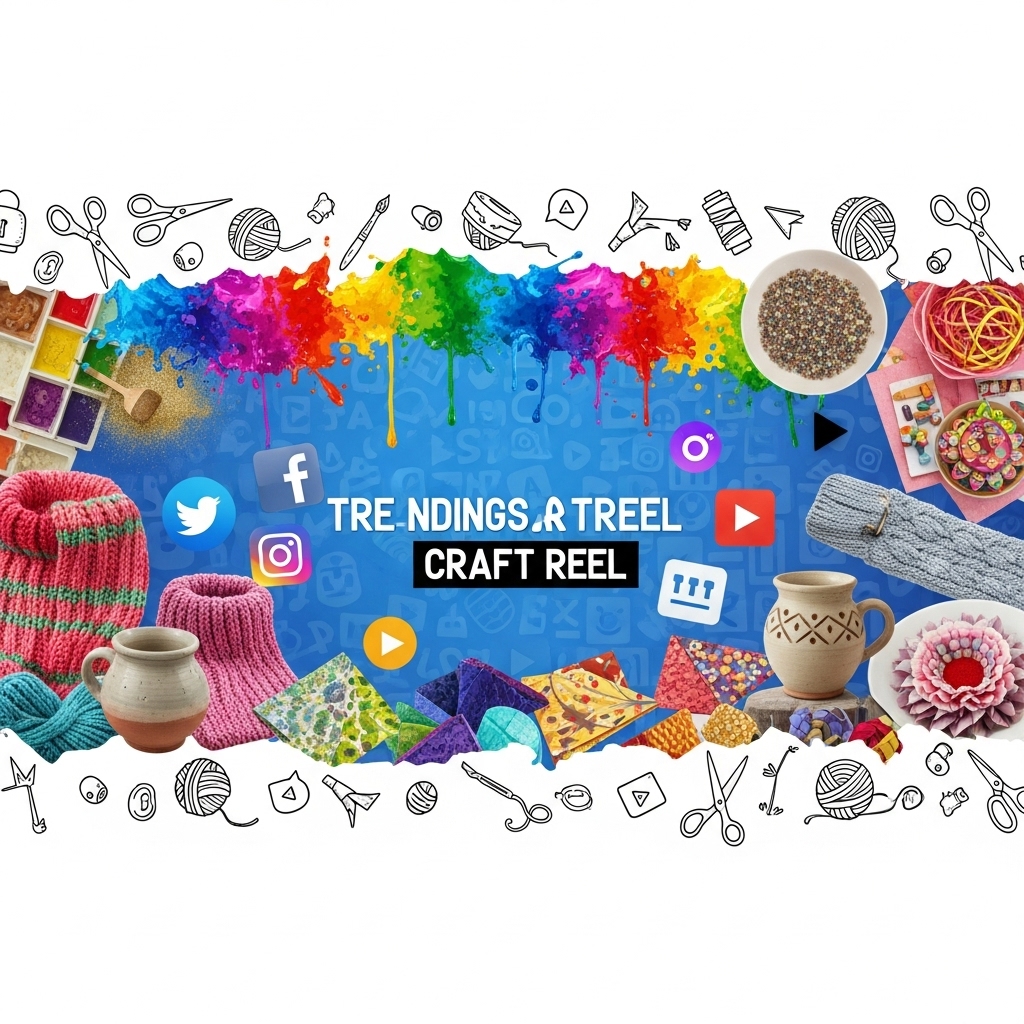 Trending Arts and Crafts Reels Pack handmade art reels