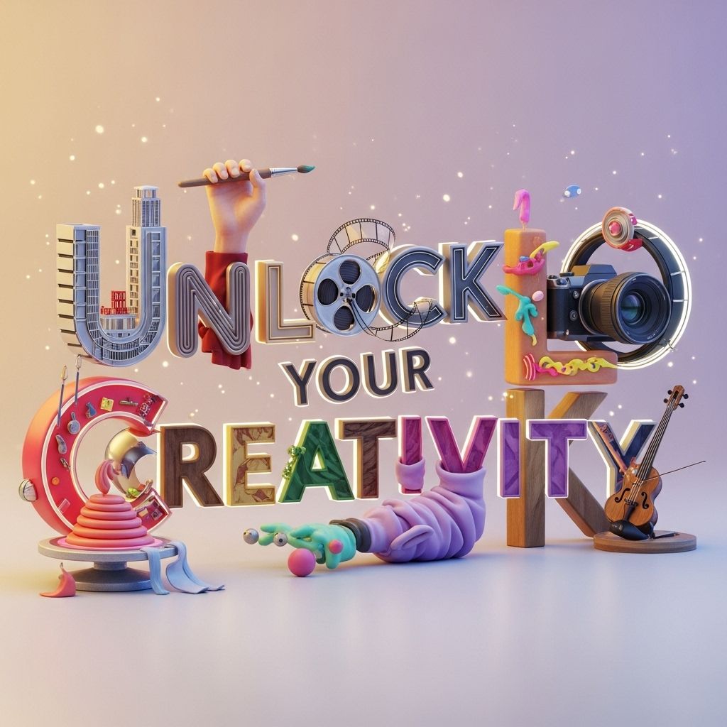 3d design prompts creativity