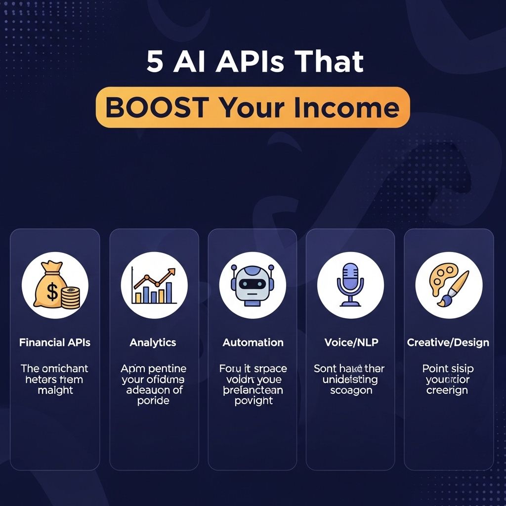 5 AI APIs That Boost Your Income 5 ai apis boost income
