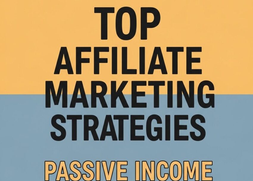 Top Affiliate Marketing Strategies for Passive Income affiliate marketing strategies
