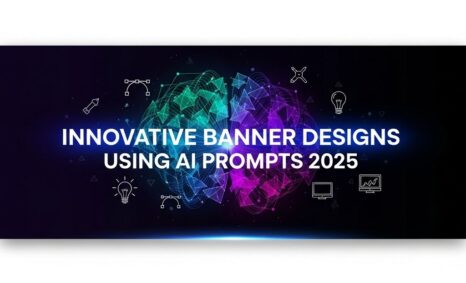 Blog ai banner designs 2025