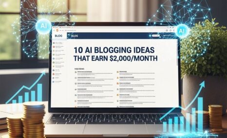 ai blogging ideas 2000 month