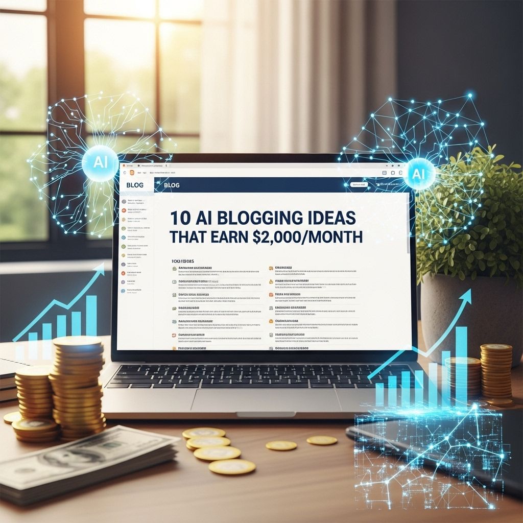 ai blogging ideas 2000 month