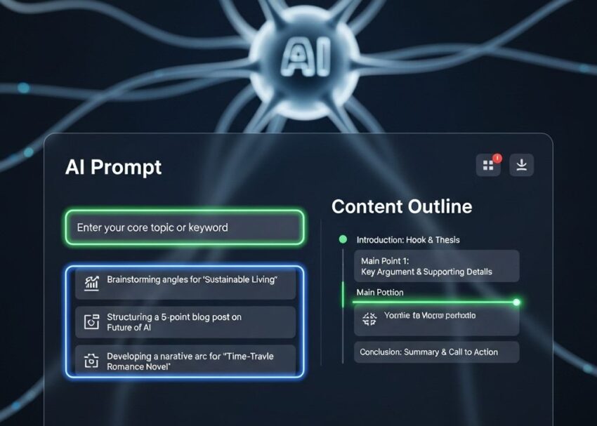 Create Compelling Content Outlines with AI Prompts ai content outlines prompts 1