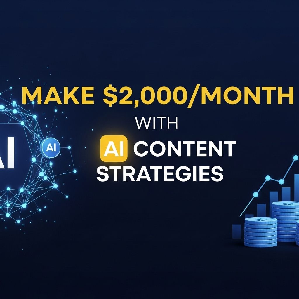 ai content strategies income