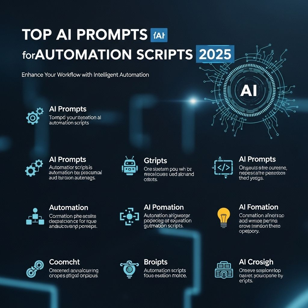Top AI Prompts for Automation Scripts in 2025 ai prompts automation scripts 2025
