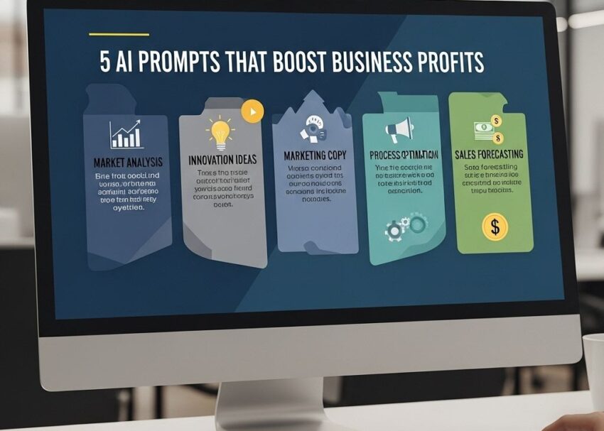 5 Powerful AI Prompts to Boost Business Profits ai prompts boost profits