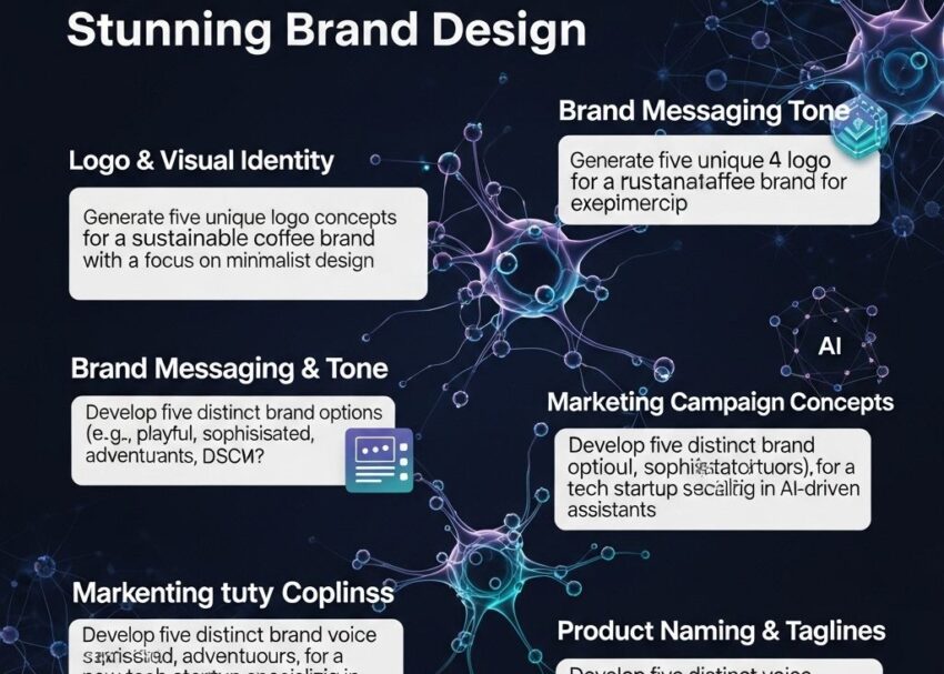 Top AI Prompts for Stunning Brand Design ai prompts brand design