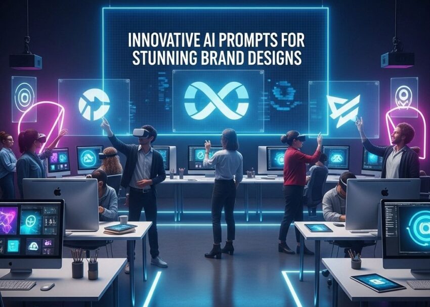 Innovative AI Prompts for Stunning Brand Designs ai prompts brand designs