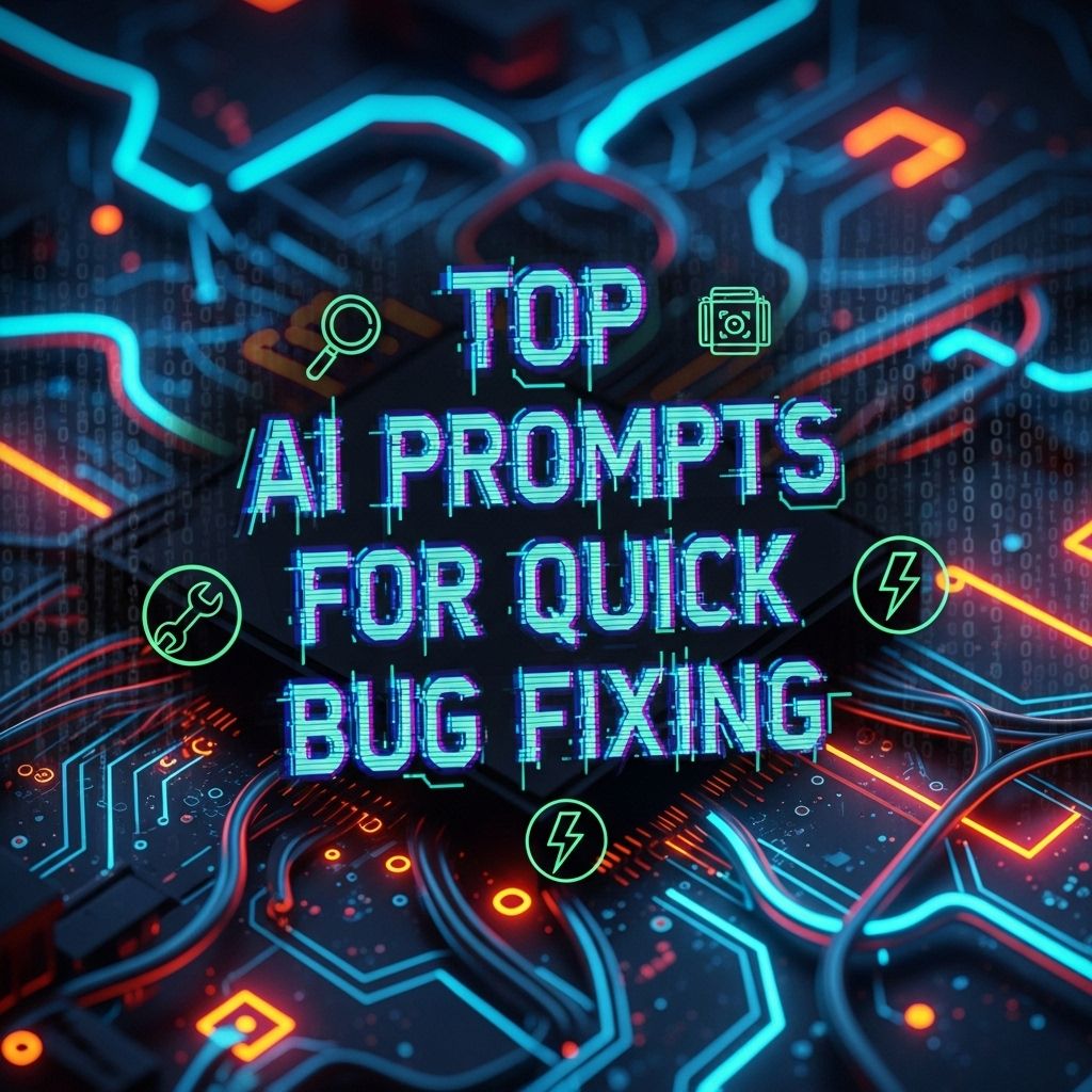 Top AI Prompts for Quick Bug Fixing ai prompts bug