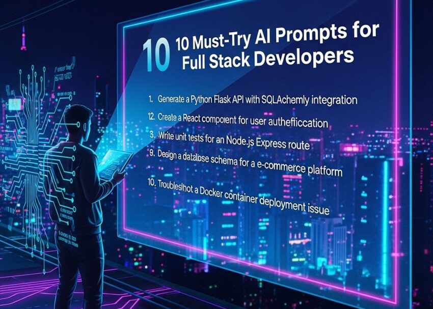 ai prompts full stack developers