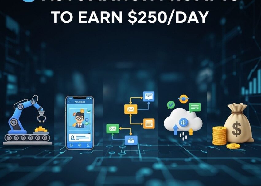 5 Automation Prompts to Earn $250 a Day automation prompts earn 250