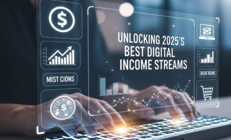 best digital income streams 2025