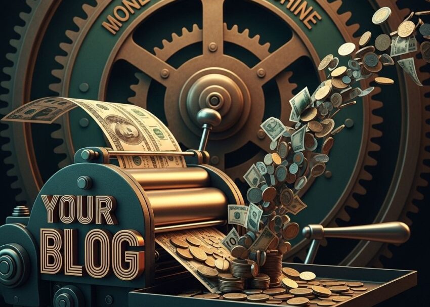 Transform Your Blog into a Money-Making Machine blog money making machine