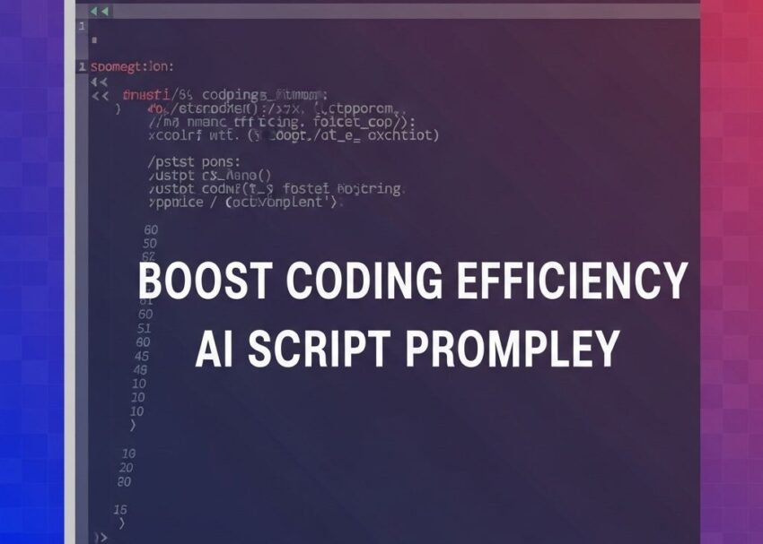 Boost Coding Efficiency with AI Script Prompts boost coding efficiency ai prompts 1