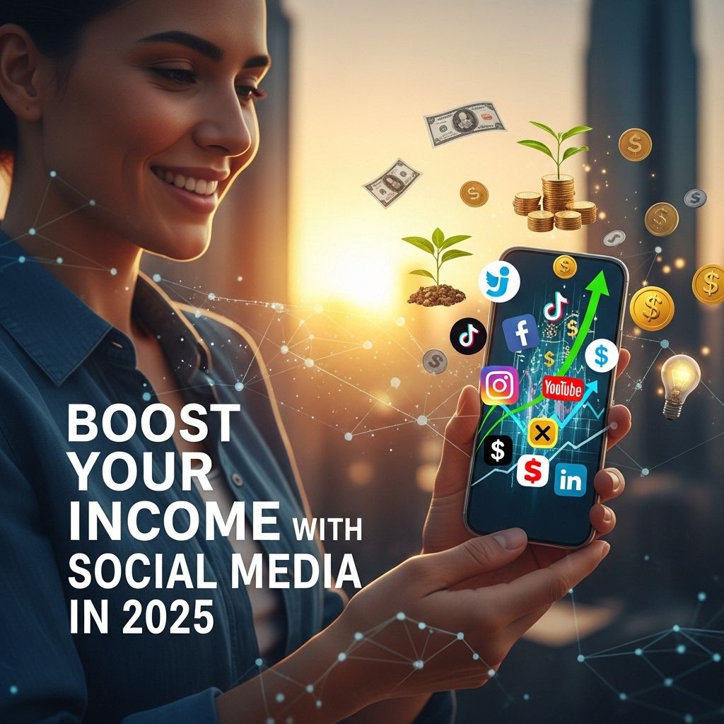 boost income social media 2025