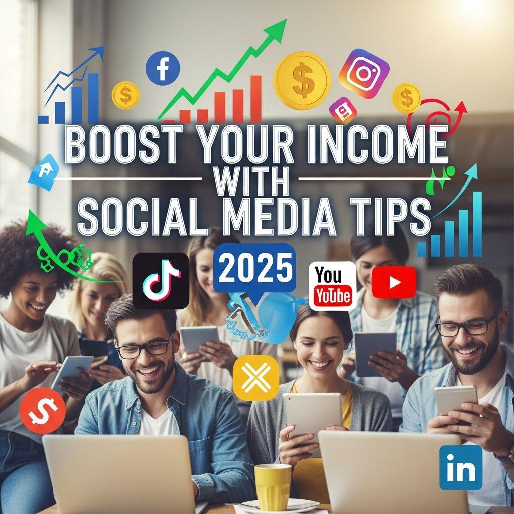 boost income social media tips