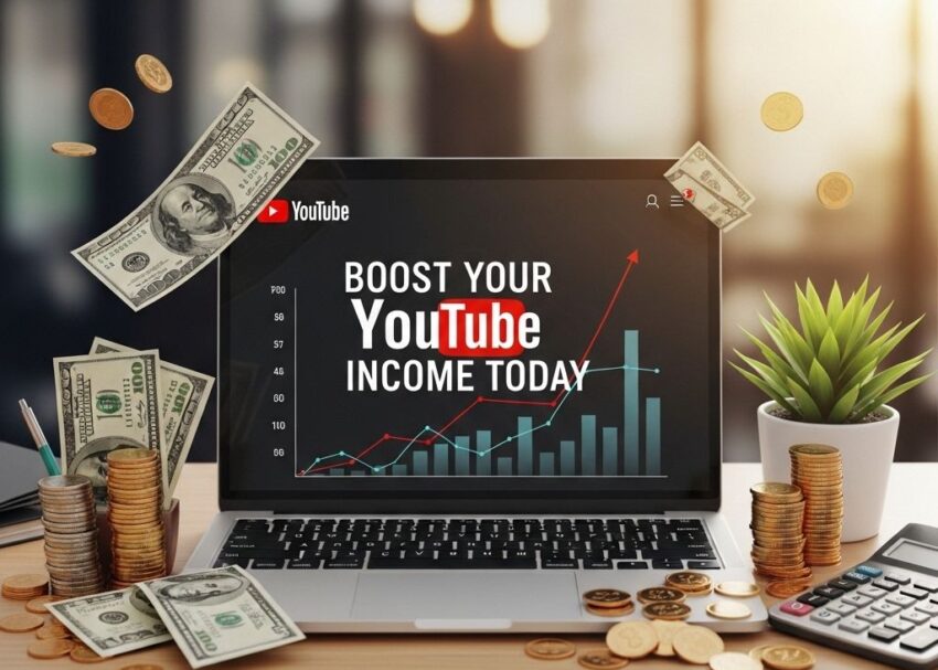 boost youtube income