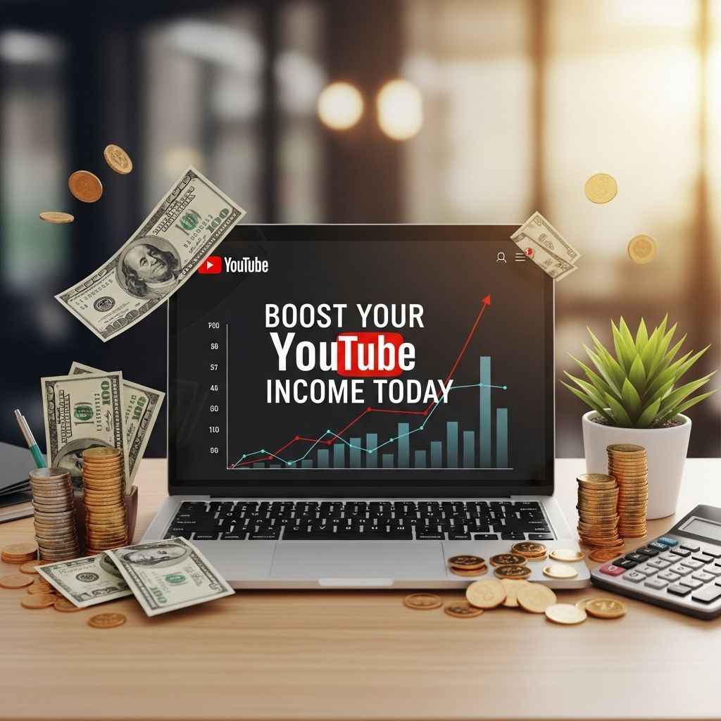Boost Your YouTube Income Today boost youtube income