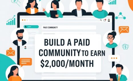 Blog build paid community earn 2000 month