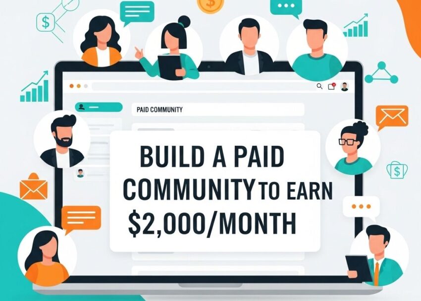 Build a Paid Community to Earn $2,000/Month build paid community earn 2000 month