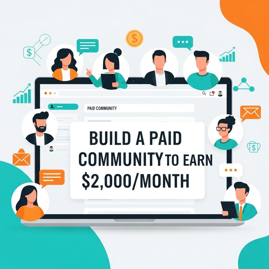 Build a Paid Community to Earn $2,000/Month build paid community earn 2000 month