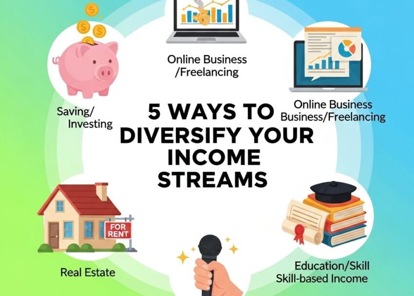 5 Smart Ways to Diversify Your Income Streams diversify income streams