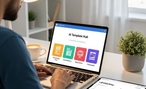 earn 100 daily ai templates