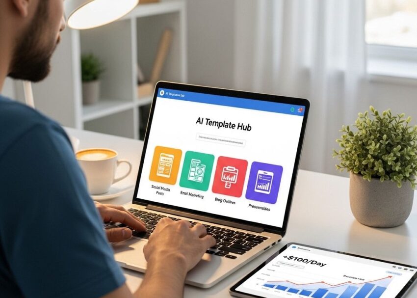 Earn $100 a Day Using AI Templates earn 100 daily ai templates